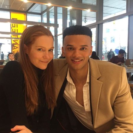 Darby and Petrice hanging out